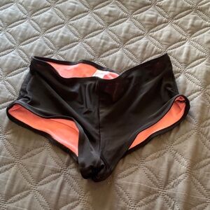 Black and Pink Swim Shorts